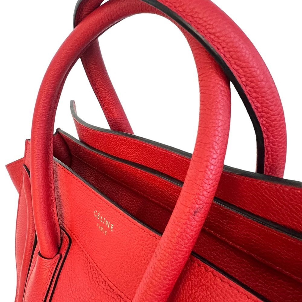 Celine dummed Calfskin Mini Luggage - Picture 3 of 13